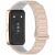 Ремешок Deexe Flexible Fit для Huawei Band 8 / 9 / 10 - Milk Tea / Rock White: фото 1 из 6