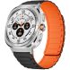 Ремінець Deexe Flexible Fit для Samsung Galaxy Watch Ultra (47mm) / Ultra (2025) - Orange / Black (358070BO). Фото 2 з 2
