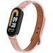 Ремешок Deexe Leather Braslet для Xiaomi Mi Smart Band 8 / 9 - Pink (326014P). Фото 3 из 6