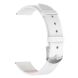 Ремінець Deexe Leather Strap для Samsung Galaxy Watch 42mm / Watch 3 41mm - White (116911W). Фото 1 з 4