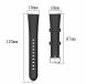 Ремешок Deexe Leather Strap для Xiaomi Mi Watch (Chinese) - Navy Blue (249602DB). Фото 6 из 6