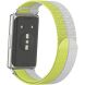 Ремешок Deexe Nylon Loop для Huawei Band 11 Pro / Band 11 - Yellowgreen (410606YG). Фото 1 из 5