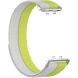 Ремешок Deexe Nylon Loop для Huawei Band 11 Pro / Band 11 - Yellowgreen (410606YG). Фото 2 из 5