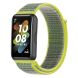 Ремінець Deexe Nylon Loop для Huawei Band 7 - Green / Yellow (300308GY). Фото 2 з 5