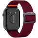Ремешок Deexe Orbit Flex для Huawei Watch Fit 4 Pro / Fit 4 / Fit 3 - Wine Red (382813WR). Фото 1 из 3