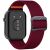 Ремінець Deexe Orbit Flex для Huawei Watch Fit 4 Pro / Fit 4 / Fit 3 - Wine Red: фото 1 з 3