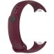 Ремешок Deexe Soft Silicone для Xiaomi Mi Smart Band 8 / 9 - Wine Red (326042WR). Фото 3 из 5
