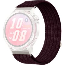 Ремешок Deexe Soft Weave для часов с шириной крепления 22мм - Smoky Purple: фото 1 из 5