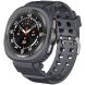 Ремешок Deexe Solid Color для Samsung Galaxy Watch Ultra (47mm) - Grey (358035H). Фото 1 из 8