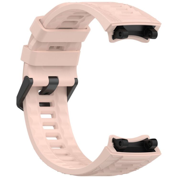 Ремінець Deexe Sport Series для Xiaomi Amazfit T-ReX 3 - Pink: фото 3 з 9