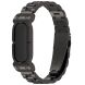 Ремешок Deexe Stainless Steel для Google Fitbit Air - Black (258004B). Фото 2 из 5