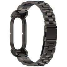 Ремешок Deexe Stainless Steel для Google Fitbit Air - Black: фото 1 из 5