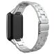 Ремешок Deexe Stainless Style для Xiaomi Mi Band 7 Pro - Silver (301611S). Фото 1 из 3