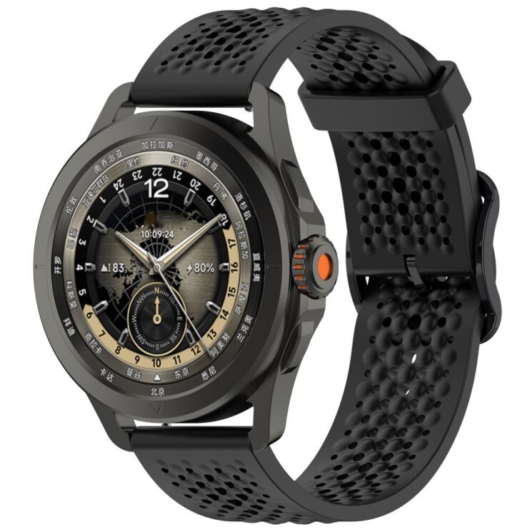 Ремешок Deexe Stellar Strap для часов с шириной крепления 20мм - Black: фото 4 из 6