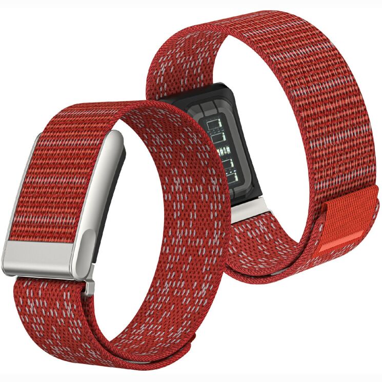 Ремешок Deexe Textile Strap для WHOOP 5.0 / MG - Red / White (403109RW) Ремешок Deexe Textile Strap для WHOOP 5.0 / MG - Red / White: фото 3 из 6