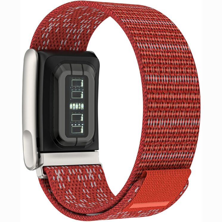 Ремешок Deexe Textile Strap для WHOOP 5.0 / MG - Red / White (403109RW) Ремешок Deexe Textile Strap для WHOOP 5.0 / MG - Red / White: фото 2 из 6