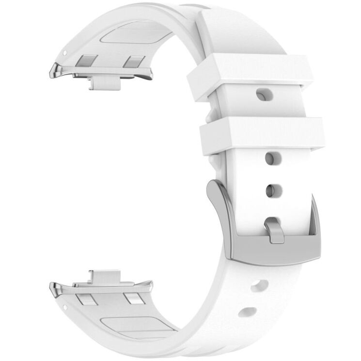Ремешок Deexe Vortex для Xiaomi Redmi Watch 4 / Watch 5 / Mi Smart Band 8 Pro / Band 9 Pro - White: фото 1 из 8