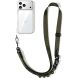 Ремешок для смартфона Tech-Protect C9S Rope Crossbody - Army Green (983018G). Фото 2 из 8
