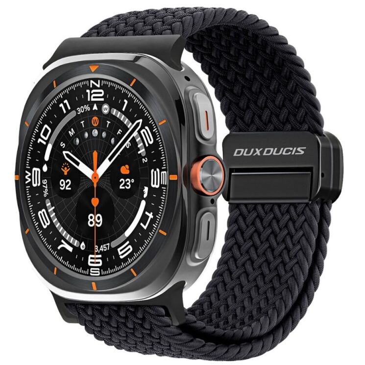 Ремешок DUX DUCIS Mixture Pro Series для Samsung Galaxy Watch Ultra (47mm) - Midnight: фото 1 из 13