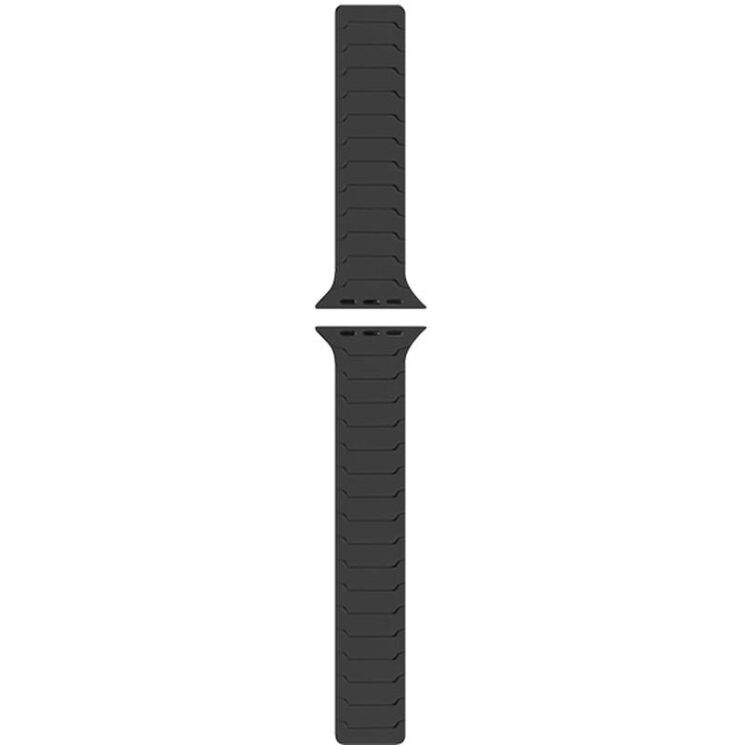 Ремінець Hoco WA39 для Apple Watch 42 (Series 10/11) / 41 / 40 / SE 40 / 38 - Coal / Black: фото 2 з 7