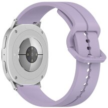 Ремешок KALEBOL Groove Design для Samsung Galaxy Watch 8 (40/44mm) / 8 Classic - Light Purple: фото 1 из 5