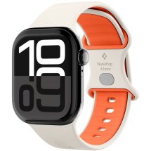 Ремешок Spigen (SGP) Nano Pop для Apple Watch 42 (Series 10) / 41 / 40 / SE 40 (AMP09326) - Orange Beige: фото 1 из 12