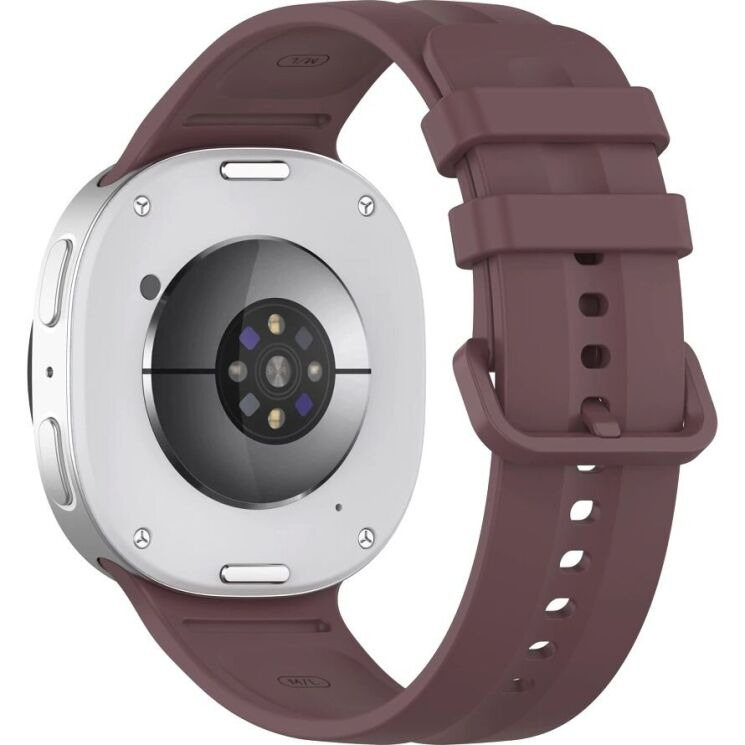 Ремінець Tech-Protect Silicone Evo для Samsung Galaxy Watch 9 (40/44mm) / 8 (40/44mm) / 8 Classic - Velvet Plum: фото 2 з 5