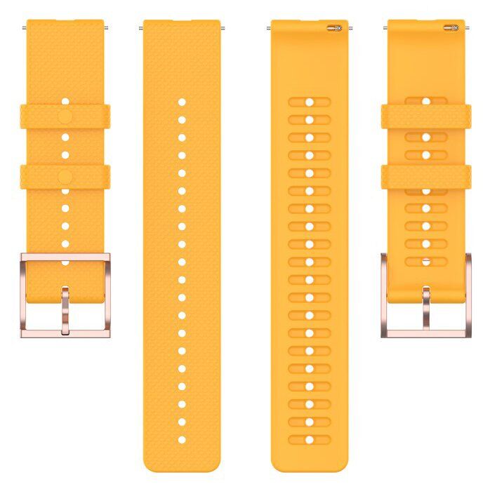Ремешок UniCase Dot Pattern для Samsung Galaxy Watch 3 (45mm) - Yellow: фото 5 из 5