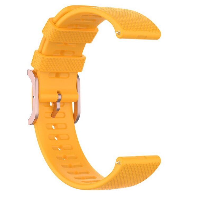 Ремешок UniCase Dot Pattern для Samsung Galaxy Watch 3 (45mm) - Yellow: фото 4 из 5
