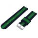 Ремінець UniCase Nylon для Samsung Galaxy Watch 42mm - Blue / Green (116907C). Фото 3 з 5
