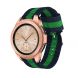 Ремінець UniCase Nylon для Samsung Galaxy Watch 42mm - Blue / Green (116907C). Фото 1 з 5