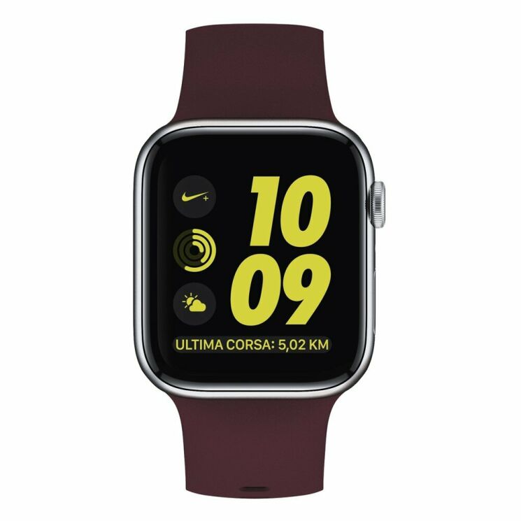 Ремінець UniCase Silicone Strap для Apple Watch 46 / 45 / 44 / SE 44 / 42 (Series 1-3) / Ultra / Ultra 2 - Purple: фото 3 з 7