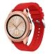 Ремешок UniCase Twill Texture для Samsung Galaxy Watch 42mm / Watch 3 41mm - Red (116913R). Фото 1 из 6
