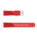 Ремешок UniCase Twill Texture для Samsung Galaxy Watch 42mm / Watch 3 41mm - Red (116913R). Фото 5 из 6