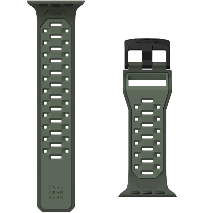 Ремінець URBAN ARMOR GEAR (UAG) Civilian (FW) для Apple Watch 46 / 44 / SE 44 / 45 / Ultra / Ultra 2 (49mm) 194002117272 - Olive Drab: фото 5 з 10