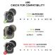 Ремешок URBAN ARMOR GEAR (UAG) Civilian (FW) для Apple Watch 46 / 44 / SE 44 / 45 / Ultra / Ultra 2 (49mm) 194002113636 - Titanium (304643T). Фото 8 из 10