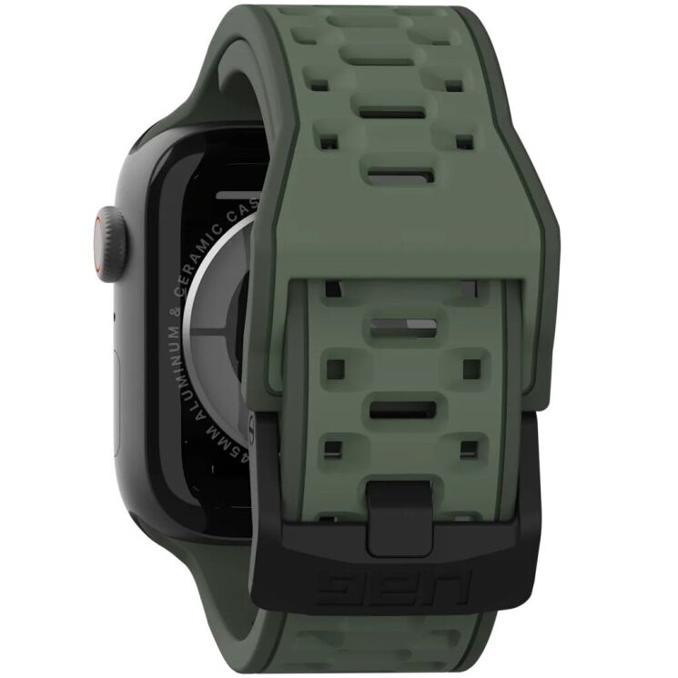 Ремінець URBAN ARMOR GEAR (UAG) Civilian (FW) для Apple Watch 46 / 44 / SE 44 / 45 / Ultra / Ultra 2 (49mm) 194002117272 - Olive Drab: фото 4 з 10