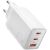 Мережевий зарядний пристрій ESSAGER 67W GaN 2Type-C + USB (ECT67W-LJB02-Z) - White: фото 1 з 13