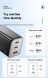 Мережевий зарядний пристрій ESSAGER 67W GaN 2Type-C + USB (ECT67W-LJB02-Z) - White (960157W). Фото 11 з 13