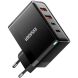 Сетевое зарядное устройство ESSAGER Grace 100W (2Type-C + 2USB) ECT2CA-QYB01-Z - Black (995676B). Фото 3 из 12