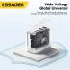 Сетевое зарядное устройство ESSAGER Grace 100W (2Type-C + 2USB) ECT2CA-QYB01-Z - Black (995676B). Фото 10 из 12