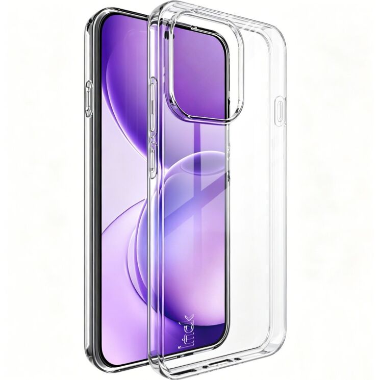 Силіконовий чохол IMAK UX-10 Series для OPPO Reno 16 F/FS - Transparent (413410T) Силіконовий чохол IMAK UX-10 Series для OPPO Reno 16 F/FS - Transparent: фото 1 з 9