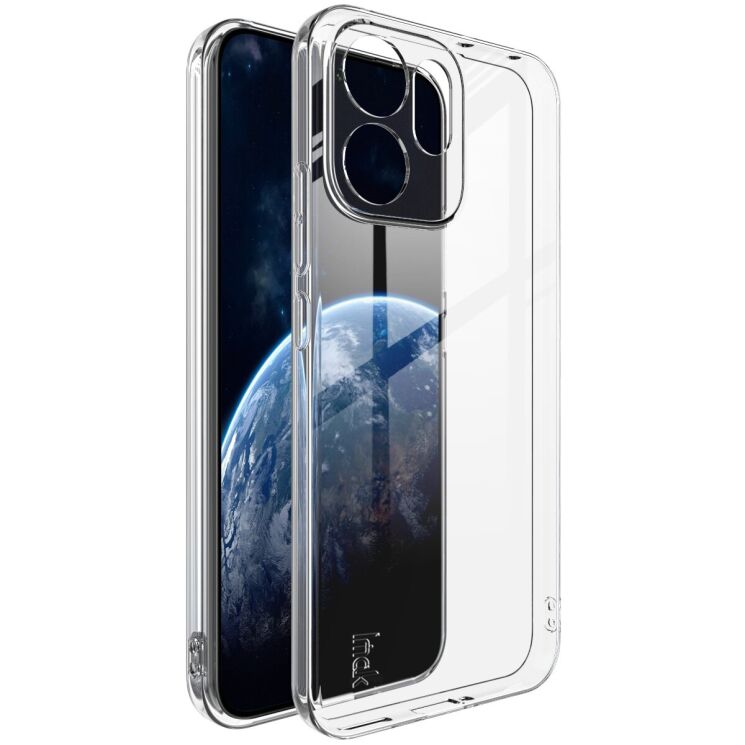 Силіконовий (TPU) чохол IMAK UX-5 Series для OPPO Reno 14 FS 5G - Transparent: фото 1 з 7