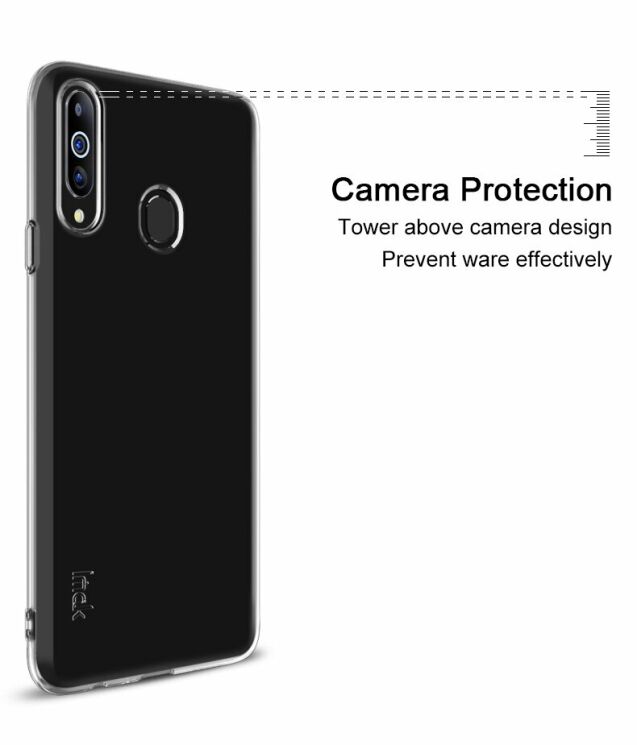 Силіконовий чохол IMAK UX-5 Series для Samsung Galaxy A20s (A207) - Transparent: фото 13 з 15