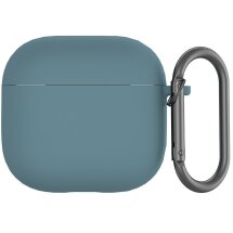 Силиконовый чехол UniCover Protective Cover для Apple AirPods 4 - Midnight Green: фото 1 из 8