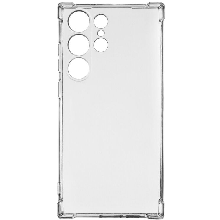 Силиконовый (TPU) чехол ArmorStandart Air Force для Samsung Galaxy S23 Ultra (S918) - Transparent: фото 1 из 3