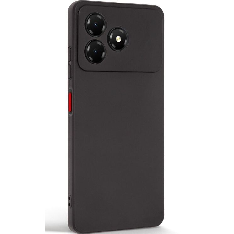 Силиконовый (TPU) чехол ArmorStandart Matte Slim Fit для ZTE Blade A36 - Black (402512B) Силиконовый (TPU) чехол ArmorStandart Matte Slim Fit для ZTE Blade A36 - Black: фото 2 из 5