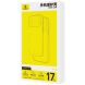 Силіконовий (TPU) чохол BASEUS Simple Series для Apple iPhone 17 Pro - Transparent (387376T). Фото 4 з 14