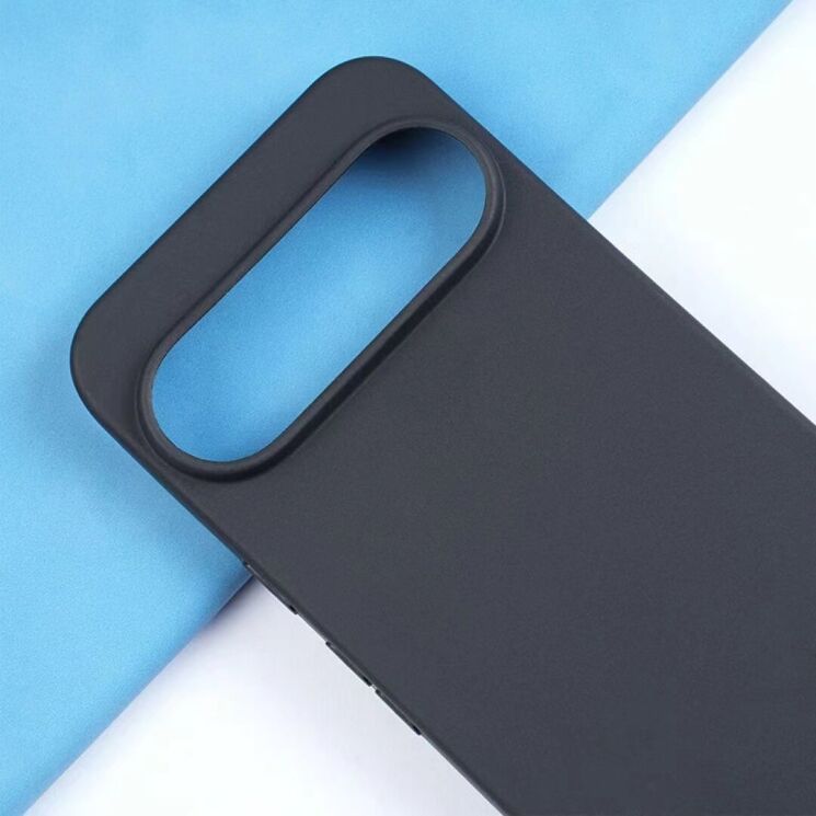 Силиконовый (TPU) чехол Deexe Matte Case для Google Pixel 11 / 11 Pro - Black: фото 6 из 7
