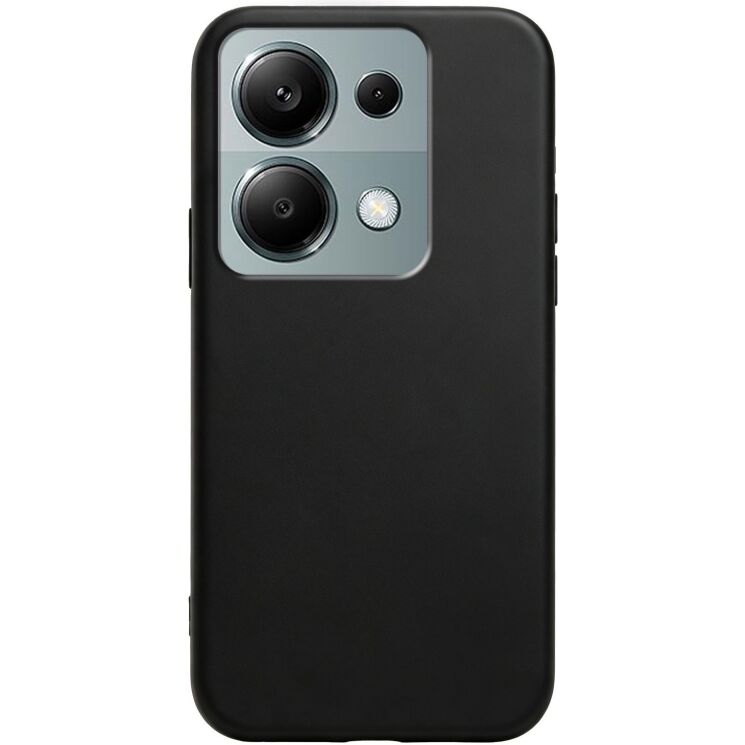Силіконовий (TPU) чохол Deexe Matte Case для Xiaomi Redmi 17 - Black: фото 2 з 8